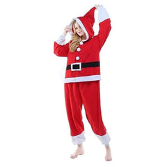 Halloweez Adult Couple Onesie Pajamas - Flannel Fleece Loungewear for Festive Cosplay - Halloweez