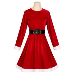 Christmas New Christmas Uniform Set COS Clothing Christmas Dress Christmas Dress Full Set - Coscosmos