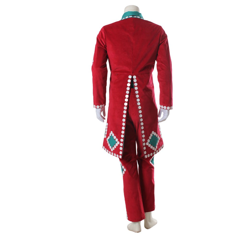 Christmas Red Uniform Men's Movie Cosplay Costume | Custom - Made Santa - Inspired Holiday Outfit for Cosplay & Events - Coscosmos