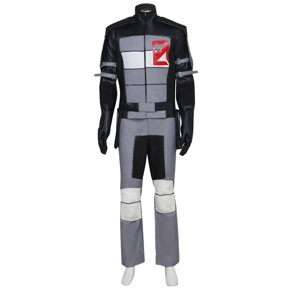 Halloweez Assassin Class Zero Costume | Premium Custom Made Battle Suit with Jacket, Pants, Gloves & Belt - Halloweez