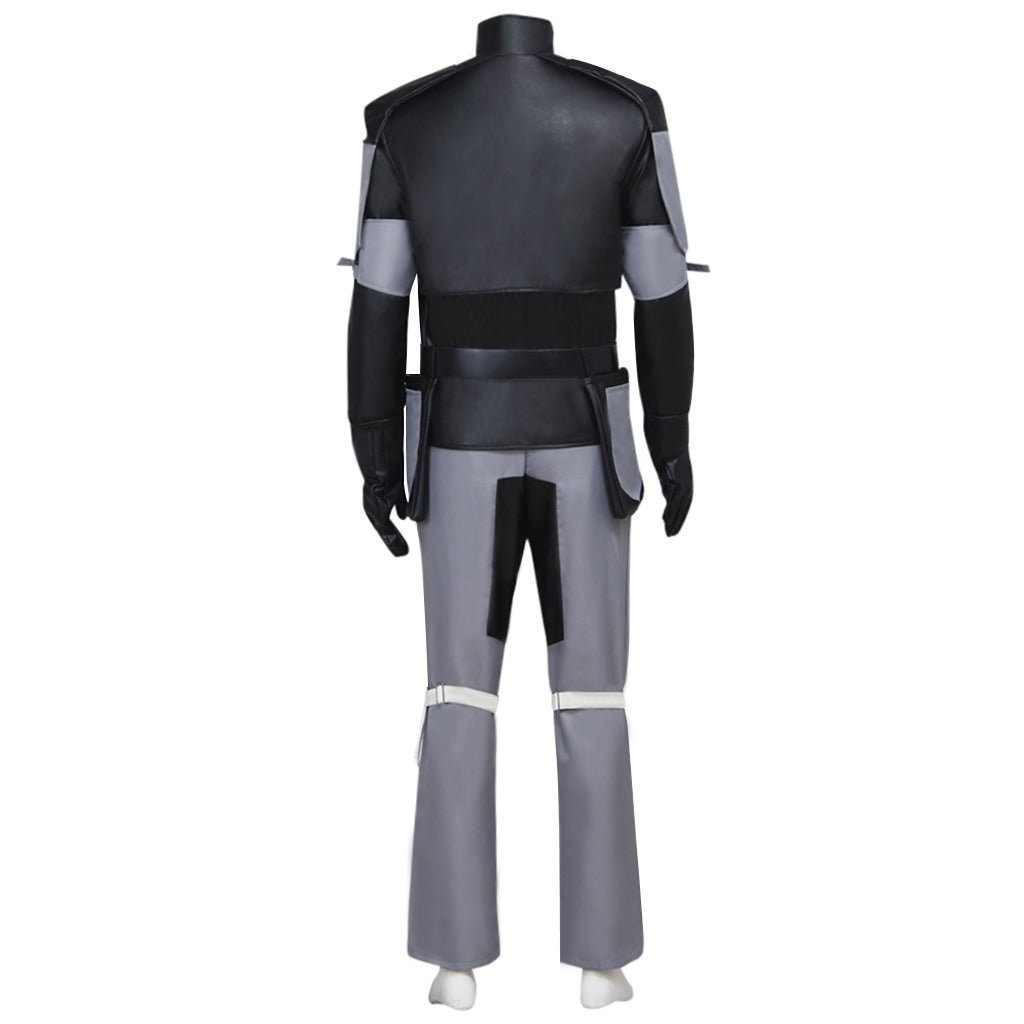 Halloweez Assassin Class Zero Costume | Premium Custom Made Battle Suit with Jacket, Pants, Gloves & Belt - Halloweez