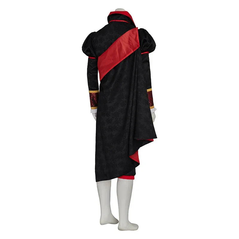 Count Dracula Vampire Cosplay Costume - Gothic Tudor Suit with Cape | Medieval Party Attire by Coscomos - Coscosmos