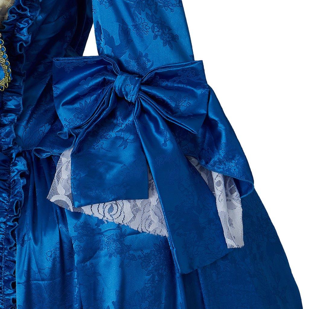 Court Rococo Baroque Marie Antoinette Ball Gown | 18th Century Georgian Era Victorian Dress for Cosplay & Events - Coscosmos