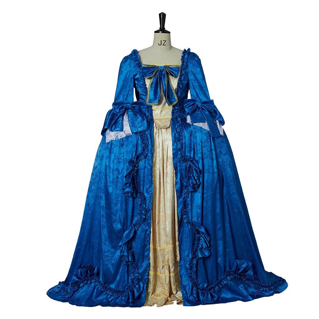 Court Rococo Baroque Marie Antoinette Ball Gown | 18th Century Georgian Era Victorian Dress for Cosplay & Events - Coscosmos