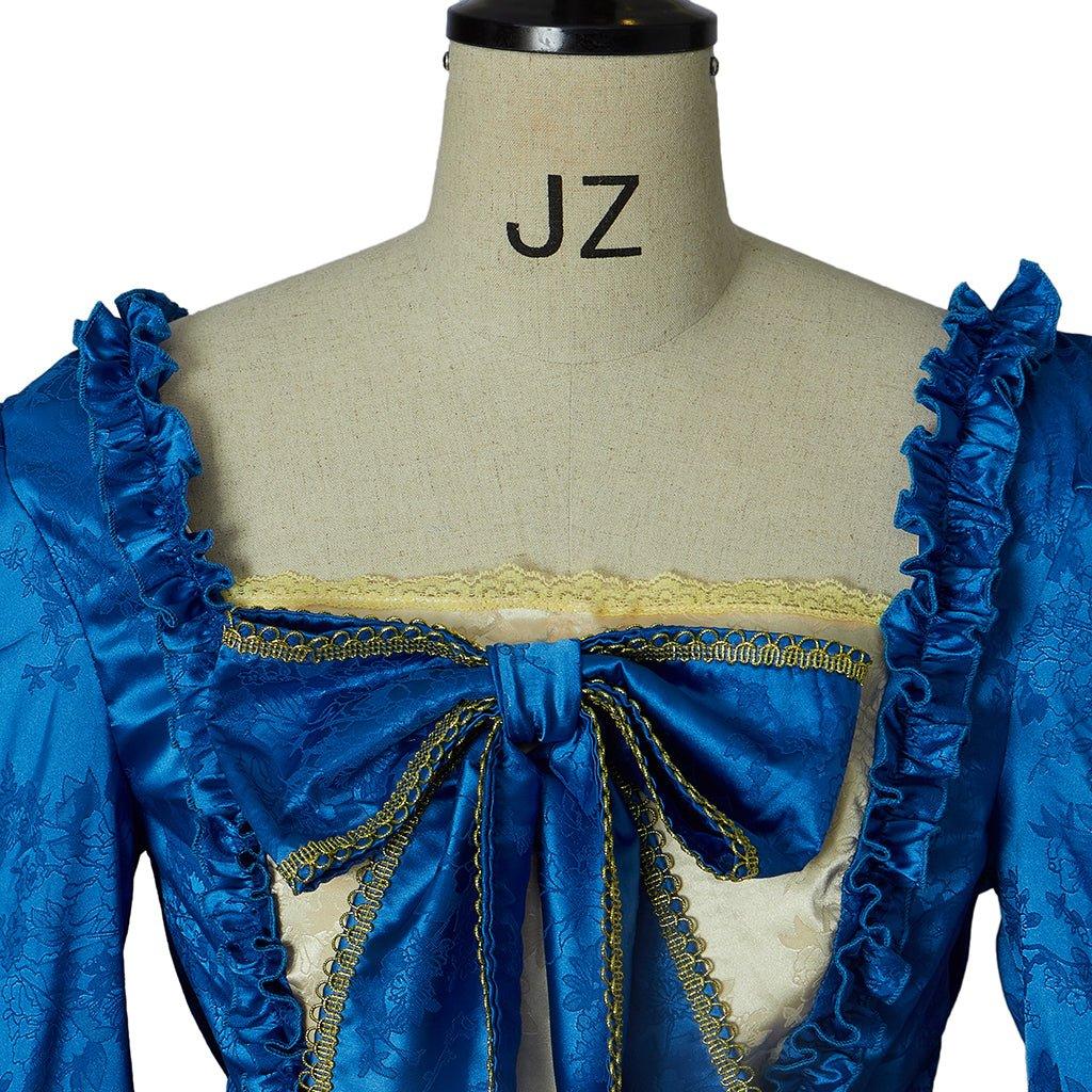 Court Rococo Baroque Marie Antoinette Ball Gown | 18th Century Georgian Era Victorian Dress for Cosplay & Events - Coscosmos