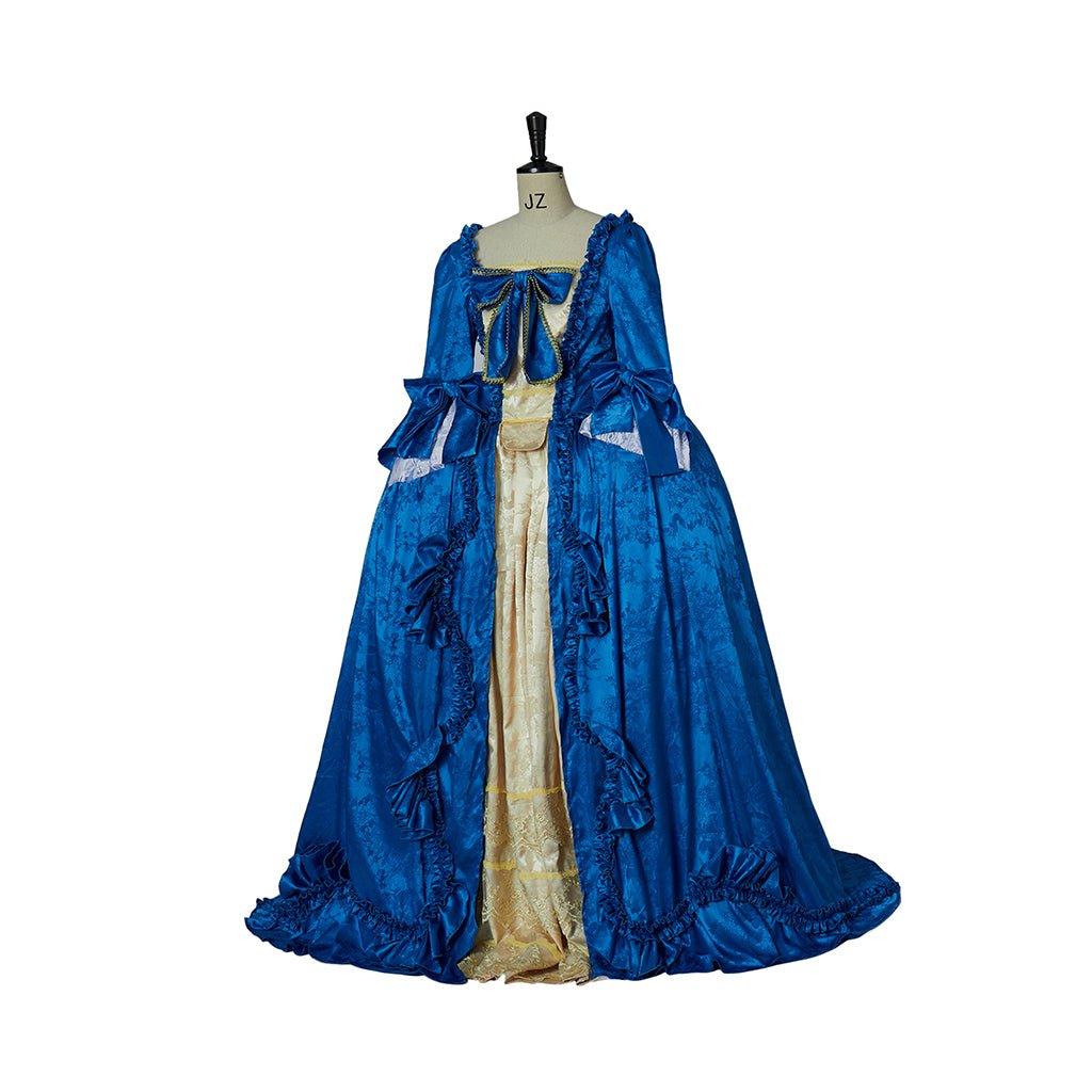 Court Rococo Baroque Marie Antoinette Ball Gown | 18th Century Georgian Era Victorian Dress for Cosplay & Events - Coscosmos