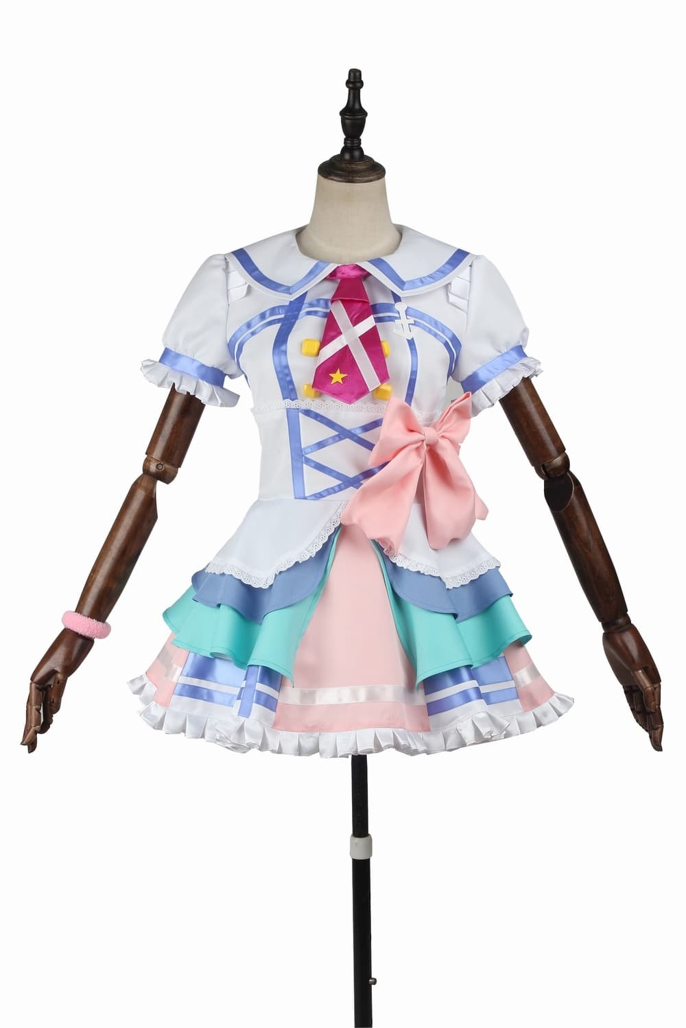 Custom Made LoveLive Sunshine Aqours Cosplay Costume - Shining Heart Edition - Coscosmos