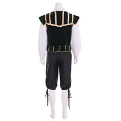 Custom Men's Medieval Costume - Vintage Shirt, Vest, and Pants for Halloween & Parties | Coscomos Cosplay Series - Coscosmos