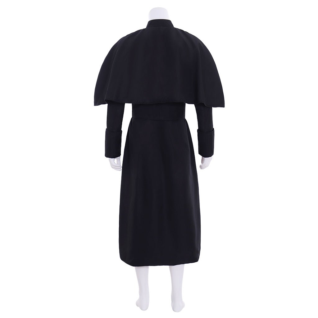 Custom Roman Clergyman Soutane Cassock Cosplay Costume - Medieval Clergy Robe | Coscomos - Coscosmos