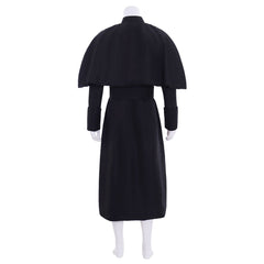 Custom Roman Clergyman Soutane Cassock Cosplay Costume - Medieval Clergy Robe | Coscomos - Coscosmos