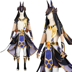 Halloweez Cyno The Eremite Genshin Impact Anime Cosplay Wig - Unisex Halloween Costume - Halloweez