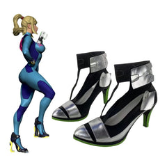 1506 Samus Aran Cosplay Shoes for Anime Expo and Performance - Halloweez