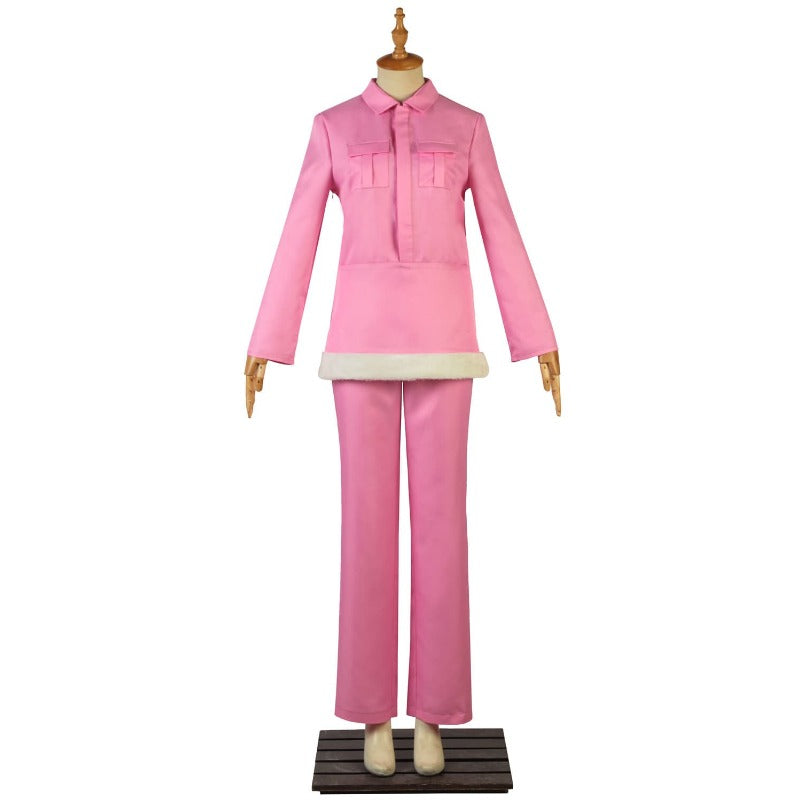 Costume de cosplay LLENN Sword Art Online GGO pour Halloween - Uniforme rose sur mesure