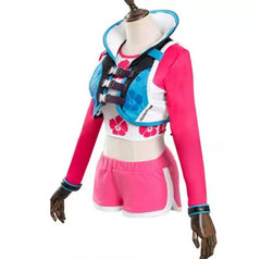 Overwatch 2 D.Va Lifeguard Cosplay Costume,Custom for Halloween & Comic‑Con