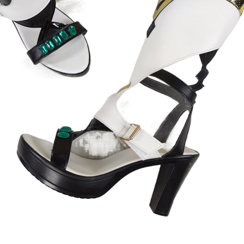 1608 Genshin Impact Natlan Shino Ning Cosplay Shoes for Anime Conventions and Performances - Halloweez