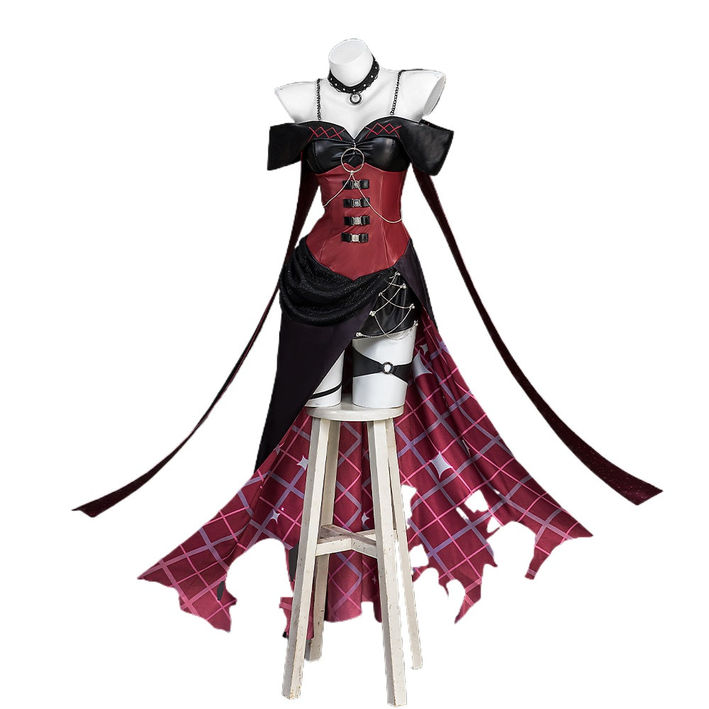Serie de mapaches Hatsune Miku de Halloween: disfraz de cosplay de MEIKO
