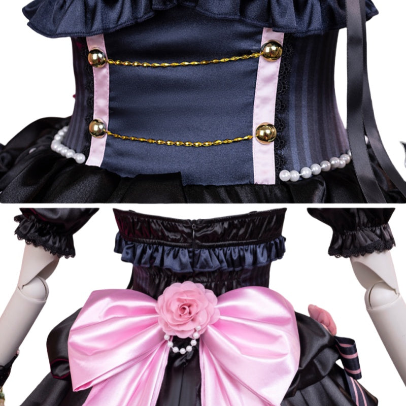 Lovelive Nijigasaki High School Idol Club Zhong Lanzhu Cosplay Costume Demon Group Anime Game Dress - Halloweez