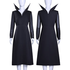 Wednesday Addams Cosplay Costume from The Addams Family TV Show - Halloweez