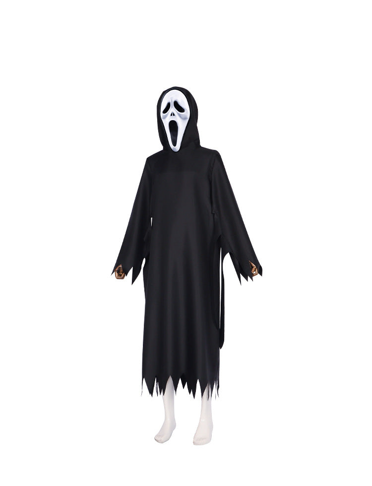 Scream 6 Ghostface Killer Cosplay Costume - Movie Halloween Party Outfit - Halloweez