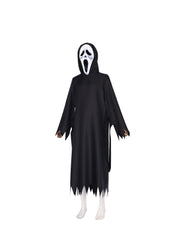 Scream 6 Ghostface Killer Cosplay Costume - Movie Halloween Party Outfit - Halloweez