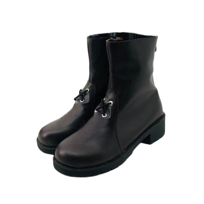 Tomorrow's Ark Skadi Cosplay Shoes for 2D Anime Exhibition Performance Custom Design - Halloweez