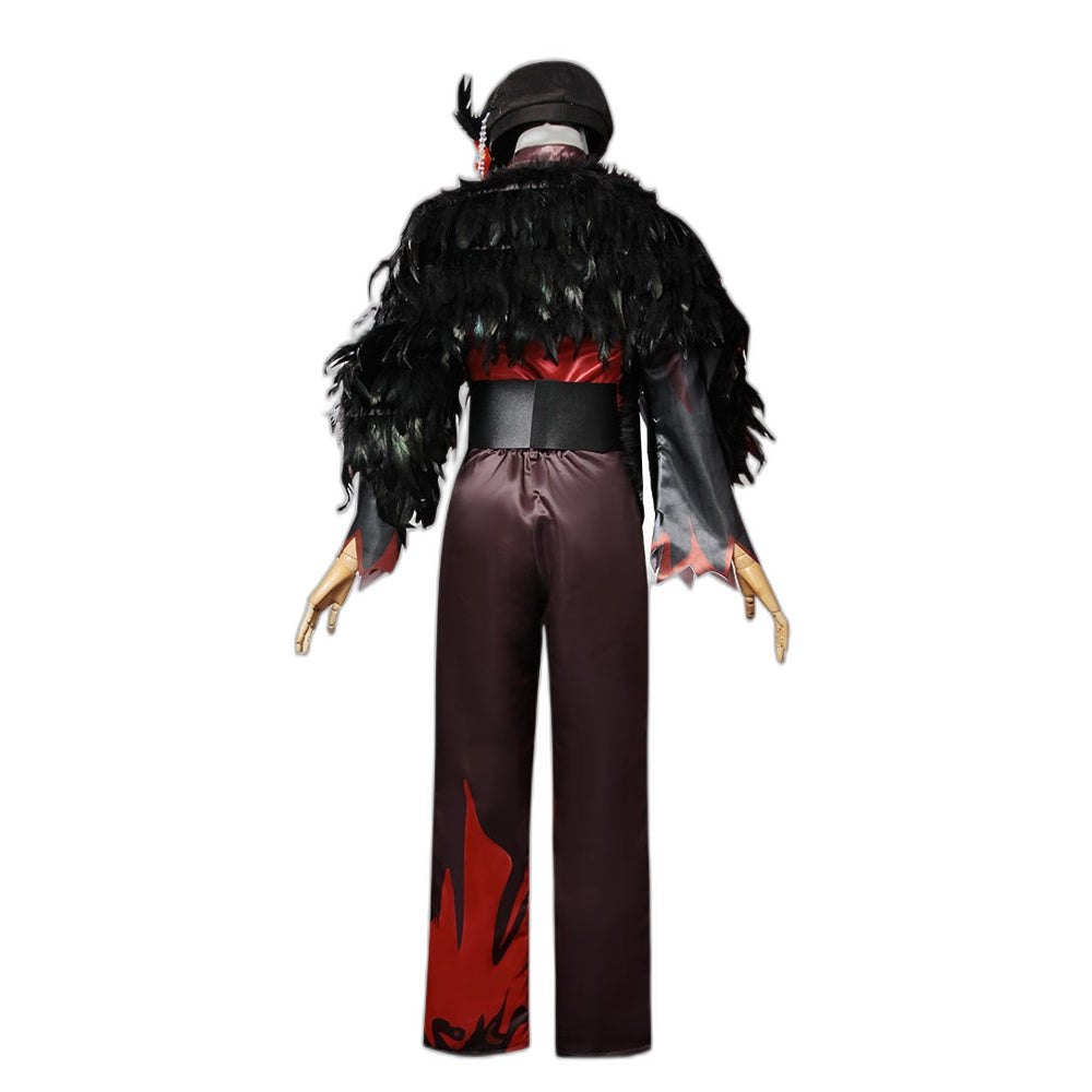 Identity V Painter Halloween Cosplay Costume - Multicolor Printing Anime Game Outfit - Halloweez