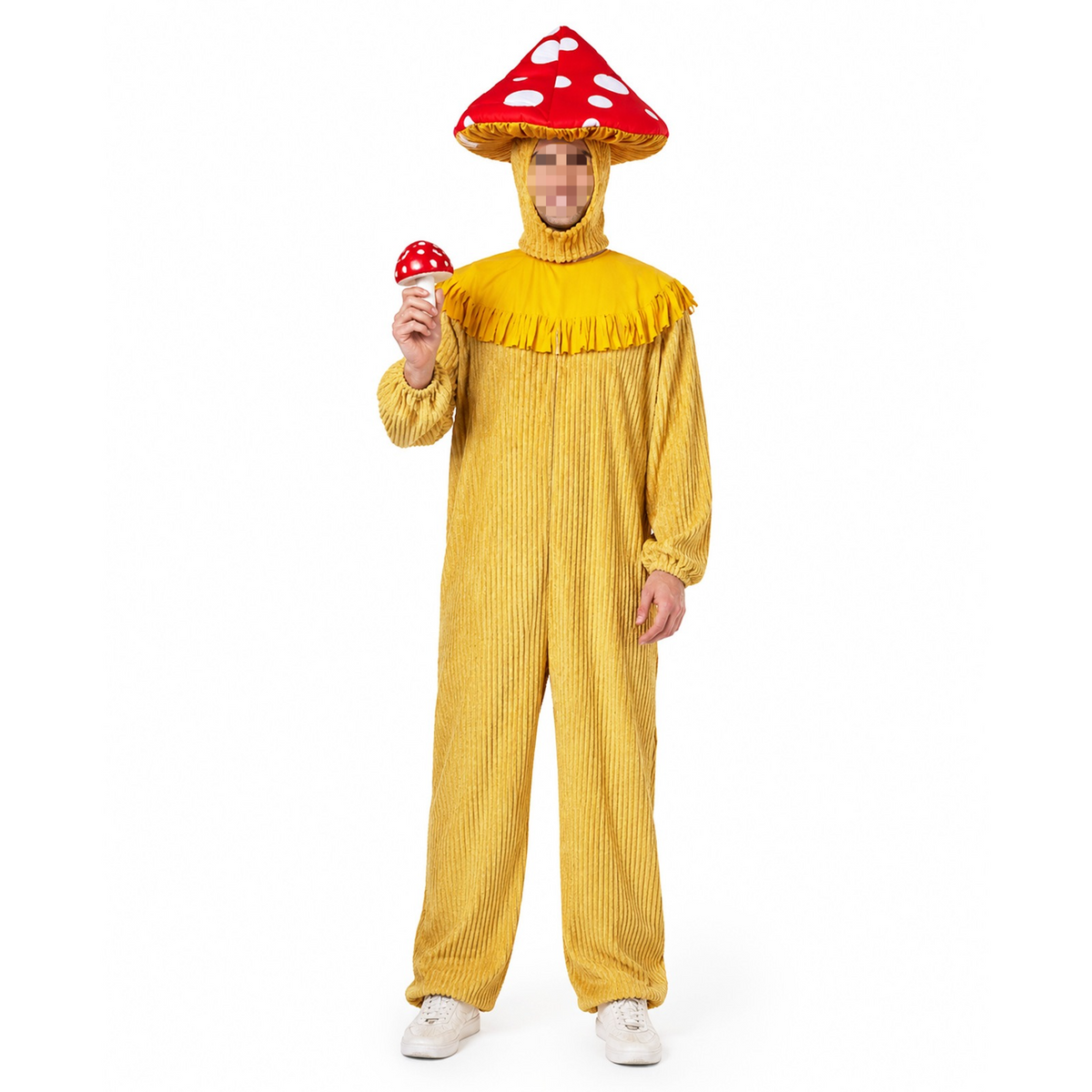 Adult Mushroom Cosplay Costume, Custom Outfit for Halloween & Forest Theme Party