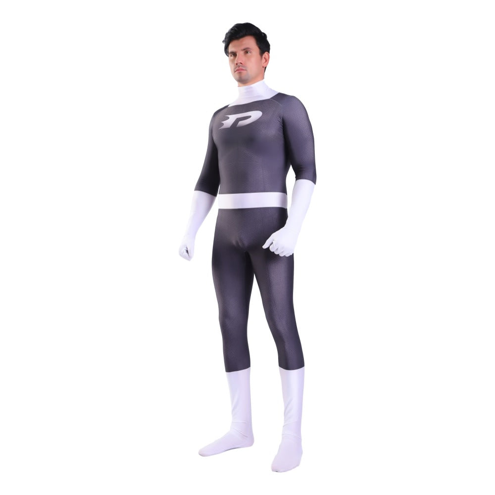 Danny Phantom 3D Printed Adult Children Anime Costume for Stage Performance - Halloweez