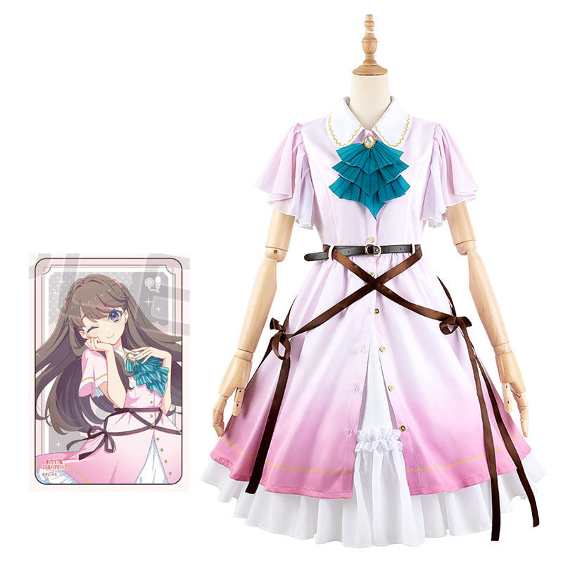 Renozora Girls' Academy Rurino Osawa Fujishima Itsuki Anniversary 2D Anime Costume Set - High Quality Cosplay Outfit - Halloweez