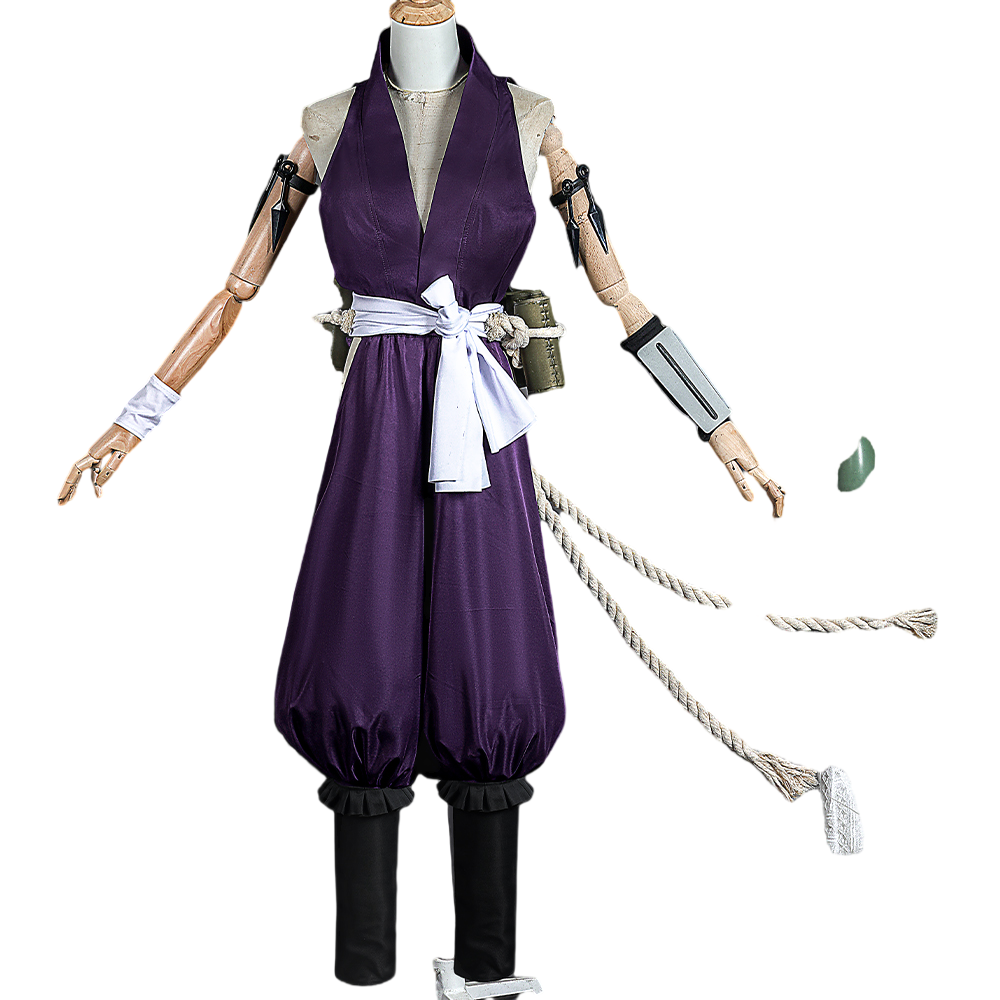 Halloweez Yuzuriha Cosplay Costume - Jigokuraku Anime Outfit - Halloweez