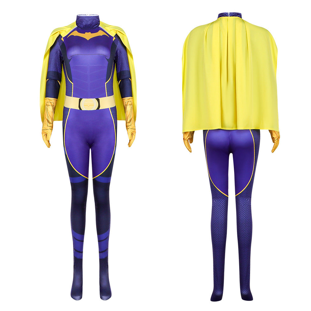 Halloween DC Gotham Knight Batman cos Batgirl cosplay bodysuit stage performance costume - Movie DC Comics Batgirl