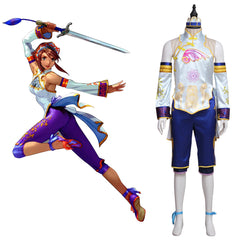 Halloweez Xianghua Cosplay Costume | Soul Calibur Game Cosplay Series | Graceful Warrior Outfit - Halloweez
