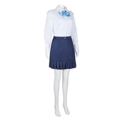 Light and Night Female Protagonist Cosplay Costume - White Day and Night Game Role Play Outfit
