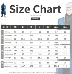 Devil May Cry Vergil Cosplay Costume, Custom Outfit for Comic Con & Halloween