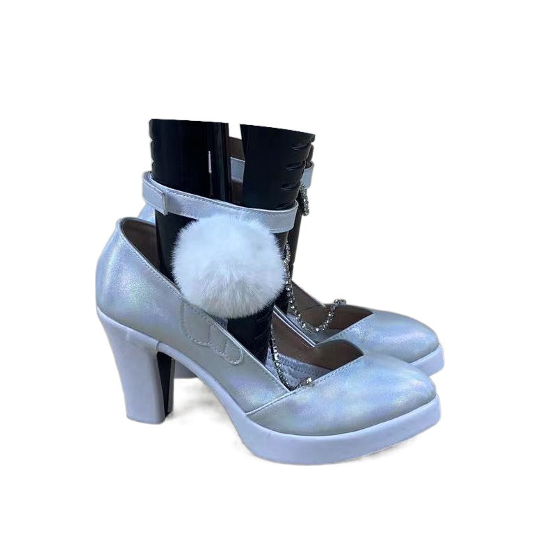 1634 Naraka: Bladepoint Tianlu Ruiguang Zhushen Cosplay Shoes for Anime Expo Performance - Halloweez
