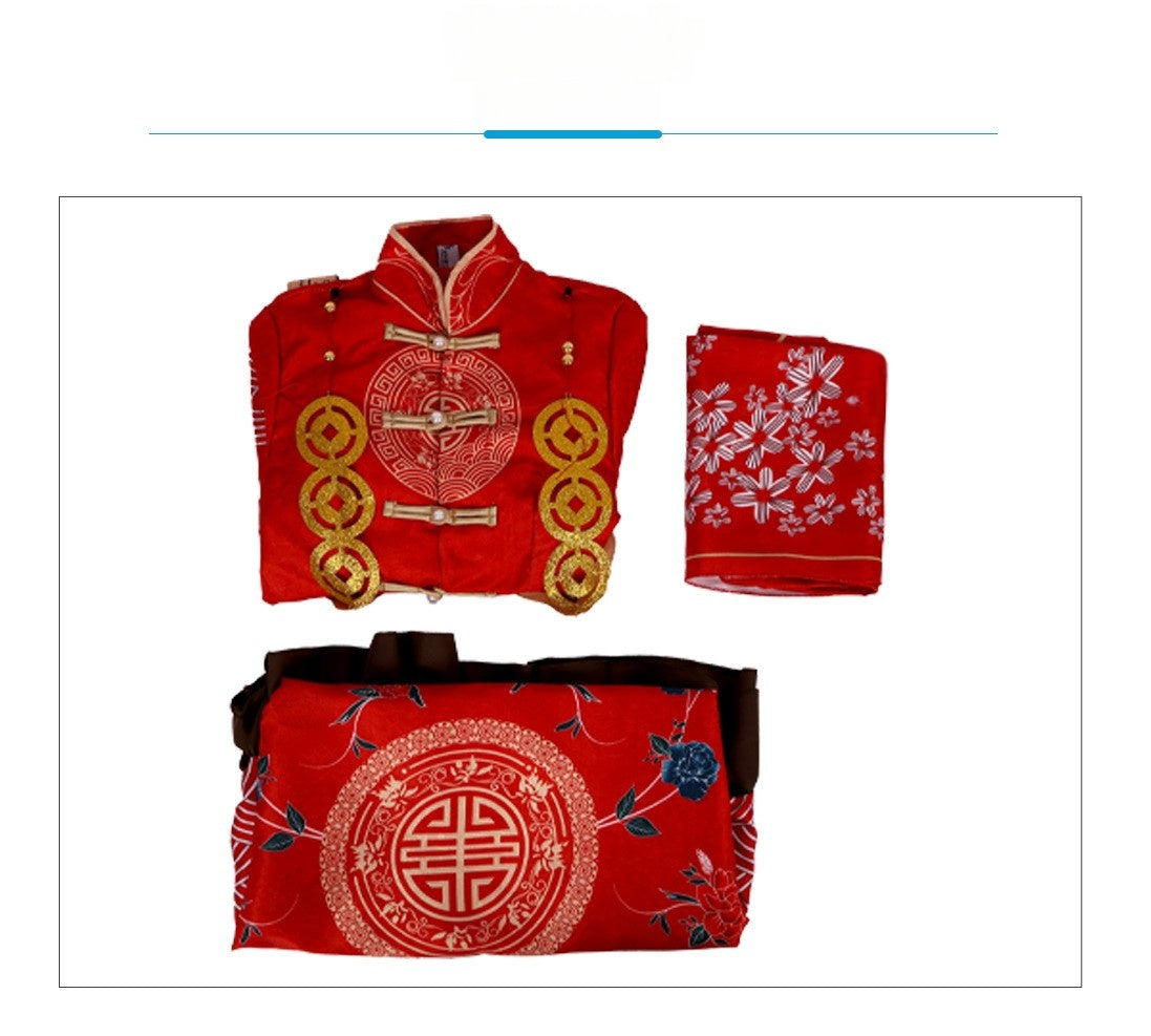 Fifth Personality cos Paper Bride Linkage 2D Anime Costume Halloween Ghost Bride Cosplay Costume Full Set - Halloweez