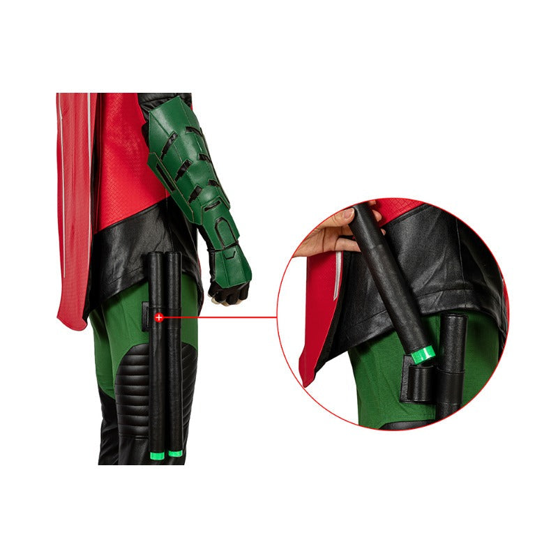 Halloweez Robin Cosplay Costume - The Ultimate Halloween Carnival Suit