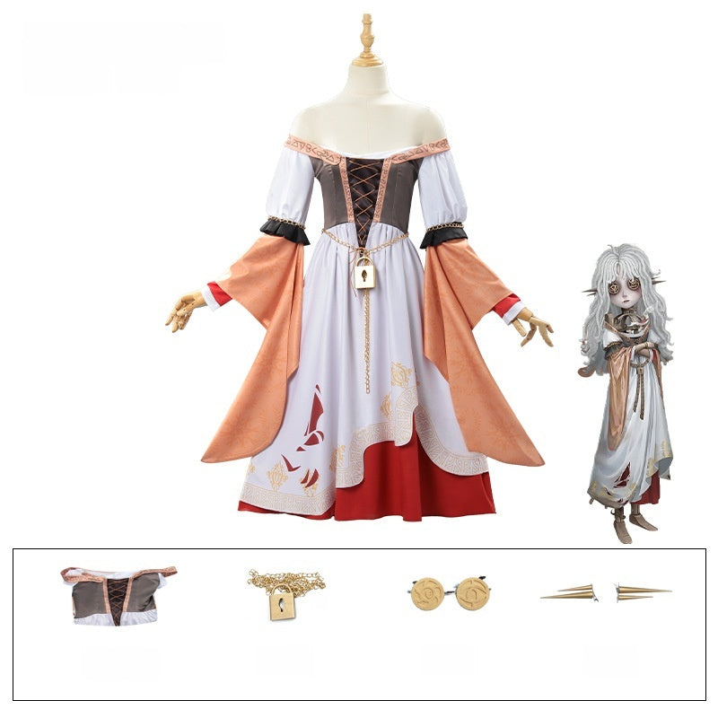 Identity V Abyss VIII Little Girl's Moving Pointer Cosplay Costume Anime Costume - Halloweez