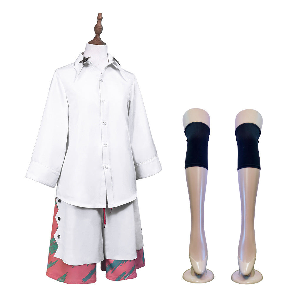 Vtuber Nijisanji Hero Group Akagi Fumi Pre-transformation Cosplay Costume - Halloweez