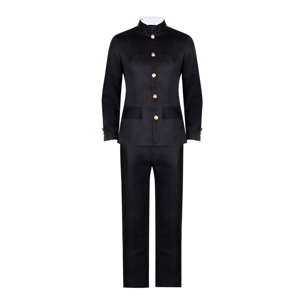 Dandadan Supernatural Armed Cosplay Costume Kurouchi Kenzan School Uniform JK Outfit Anime Cosplay Full Set