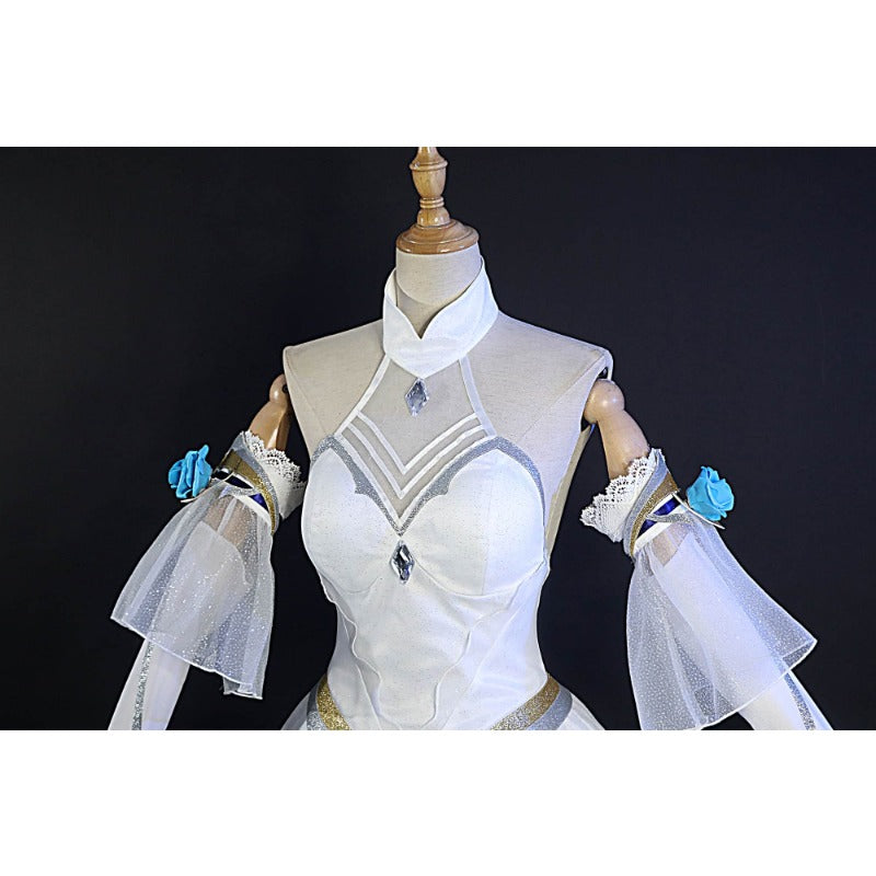 Stunning Halloweez Crystal Rose Lux Cosplay Dress for Weddings and Parties