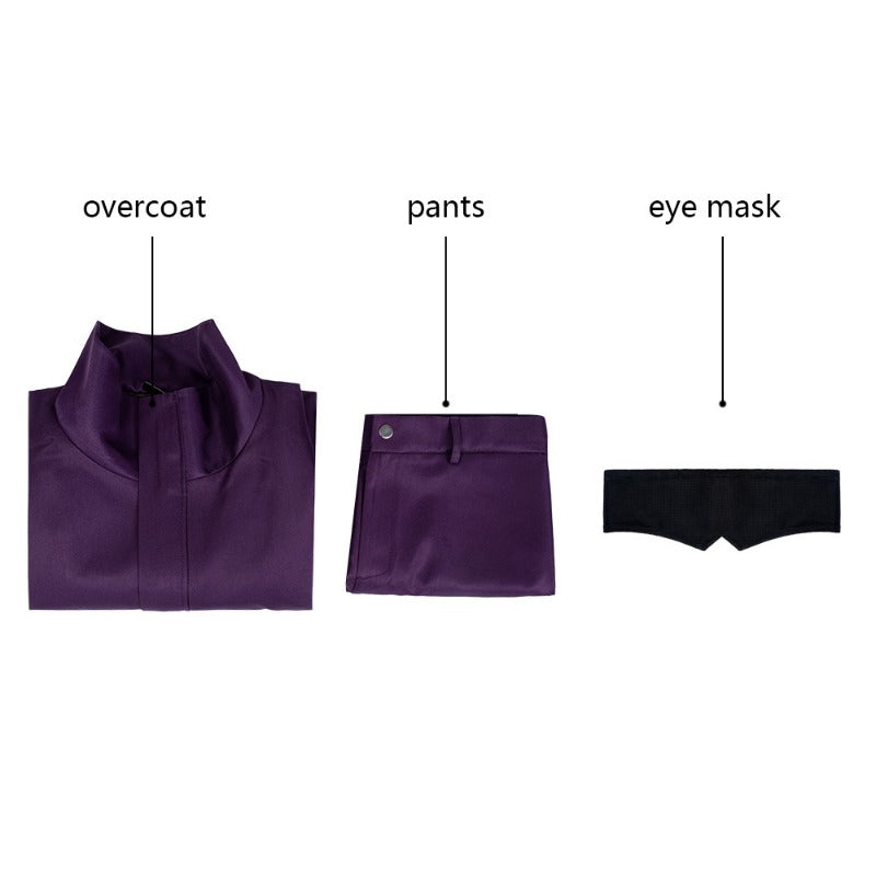 Halloweez Satoru Gojo Cosplay Costume - Perfect for Halloween Parties