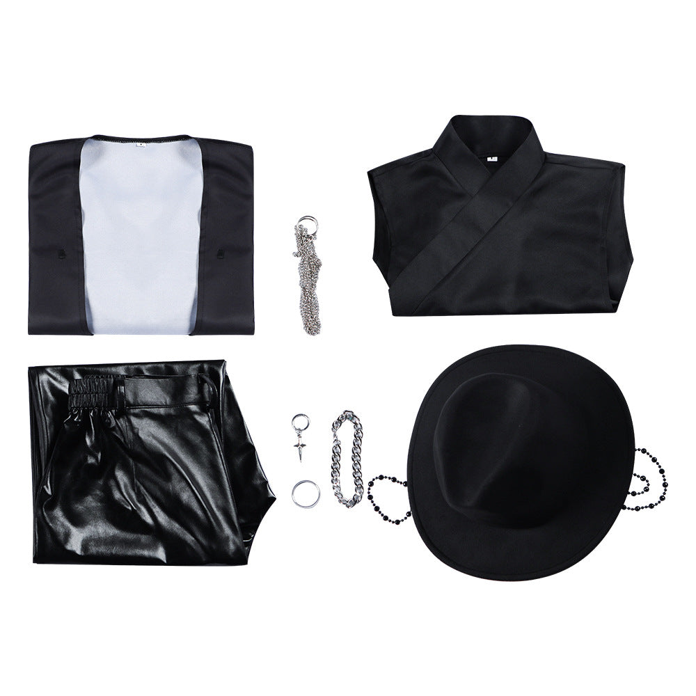 K-POP Demon Boy Group Saga Boys Cosplay Costume for Halloween Stage Performance - Halloweez
