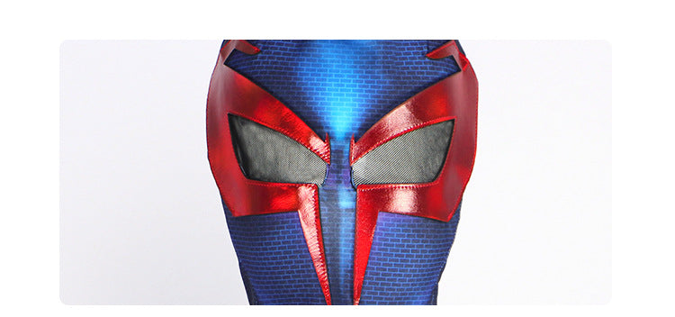 Spider-Man 2099 Cosplay Suit - Across the Universe Jumpsuit Full Set for Halloween - Halloweez