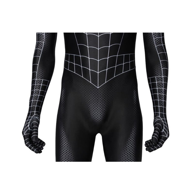 Halloweez Spider-Man Black Symbiote Suit - Official Marvel Spider-Man 3 Cosplay Costume