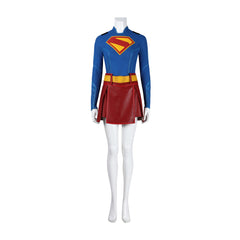 New Superman Legacy Supergirl Cosplay Costume Outfit