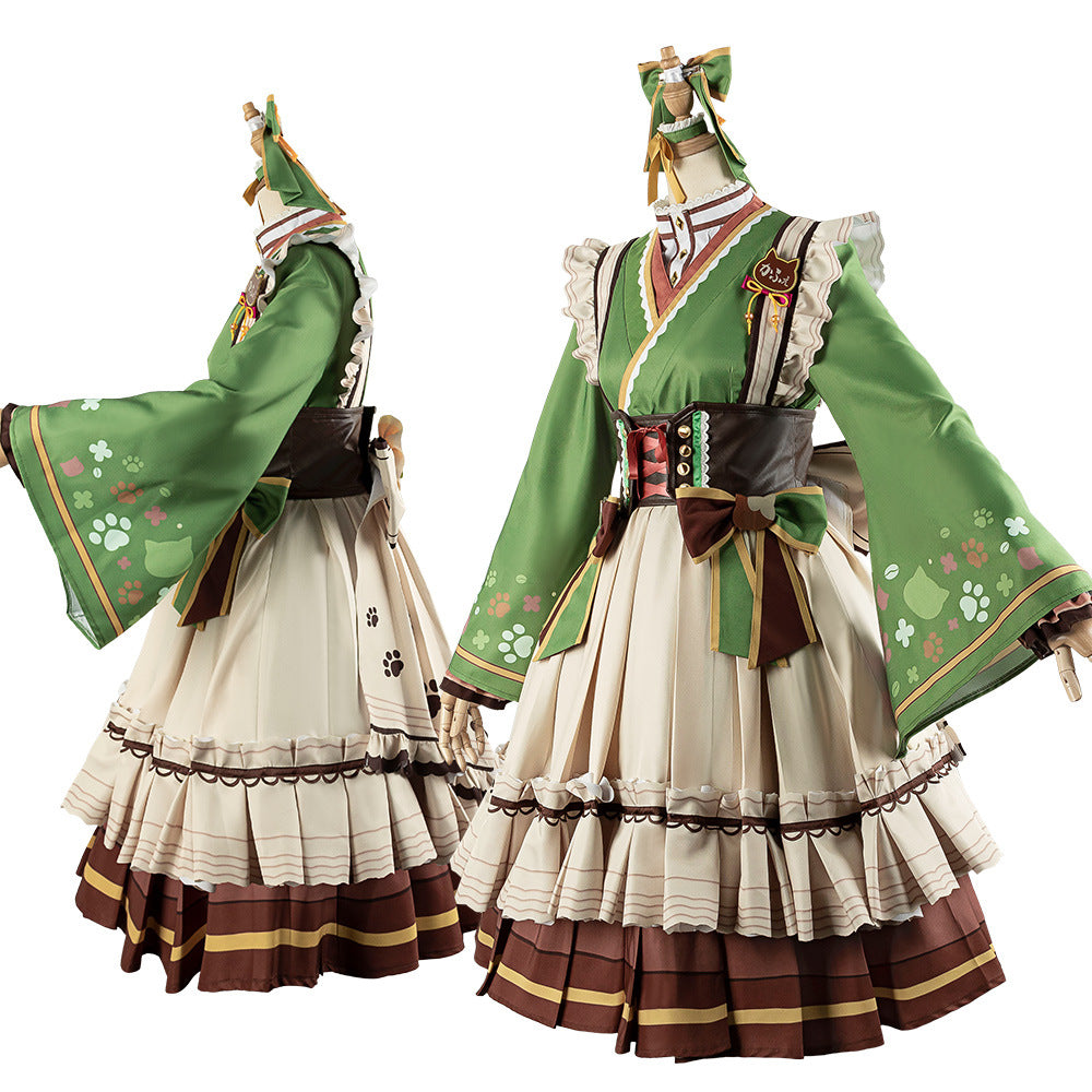 Manhattan Cafe Racing Outfit Anime Cosplay Dress for Uma Musume Pretty Derby Fans - Halloweez