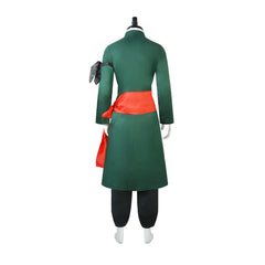 One Piece Roronoa Zoro Wano Country Cosplay Costume - Premium Quality Anime Cosplay Outfit - Halloweez