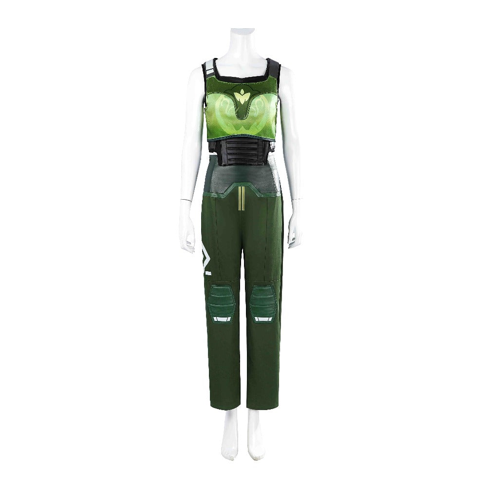 Valorant Skye Cosplay Costume Full Set | Premium Agent Outfit - Halloweez