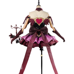 Overwatch Juno Mythic Skin Cosplay Costume - Black Red Magical Girl Dress